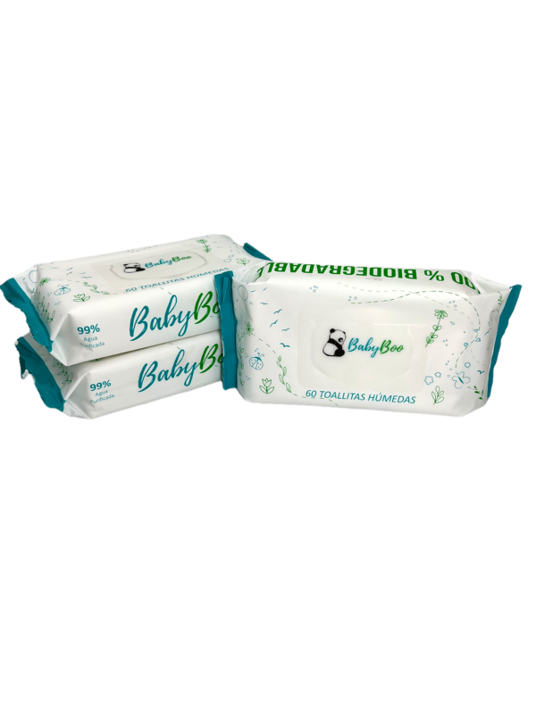 180 Toallitas Húmedas - 99% Agua